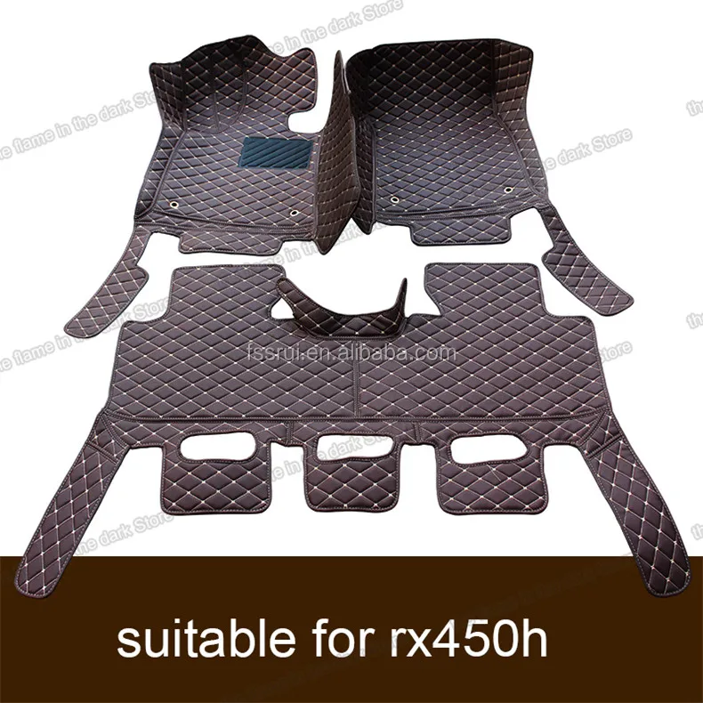 Leather Car Floor Mats For Lexus Rx Rx330 Rx400h Rx350 Rx200t Rx300