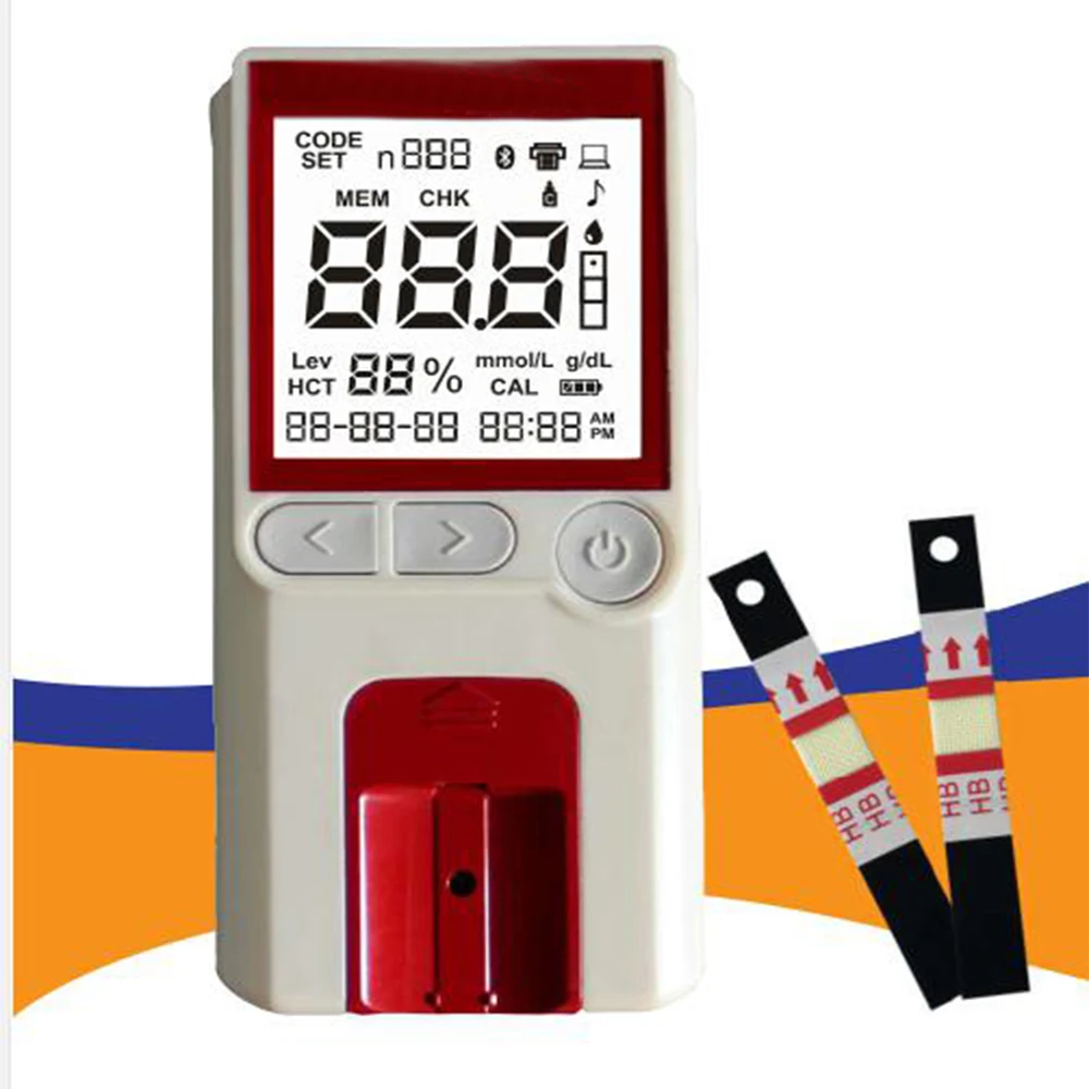 Hba1c Hb Testing Hemoglobin Meter Glycated Price Analyzer Digital Hbc