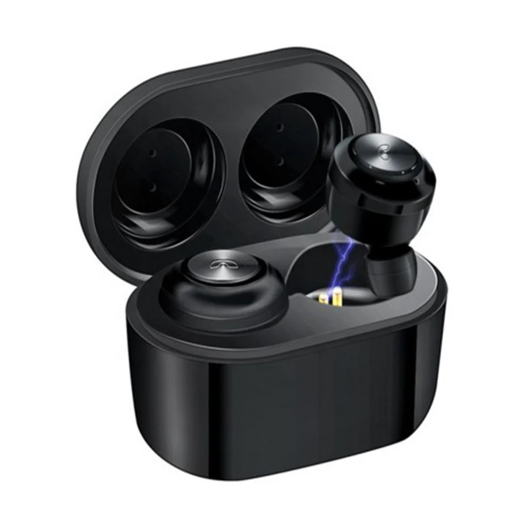 

DT-3 BT 5.0 Portable Universal TWS Mini in ear Wireless headphone & earphone With Charging case for mobile phone, Black , red, white