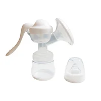 

Food Grade BPA Free Silicone Manual Breast Pump with 3-Level Strength Massage and 150ml Baby Bottle Teat