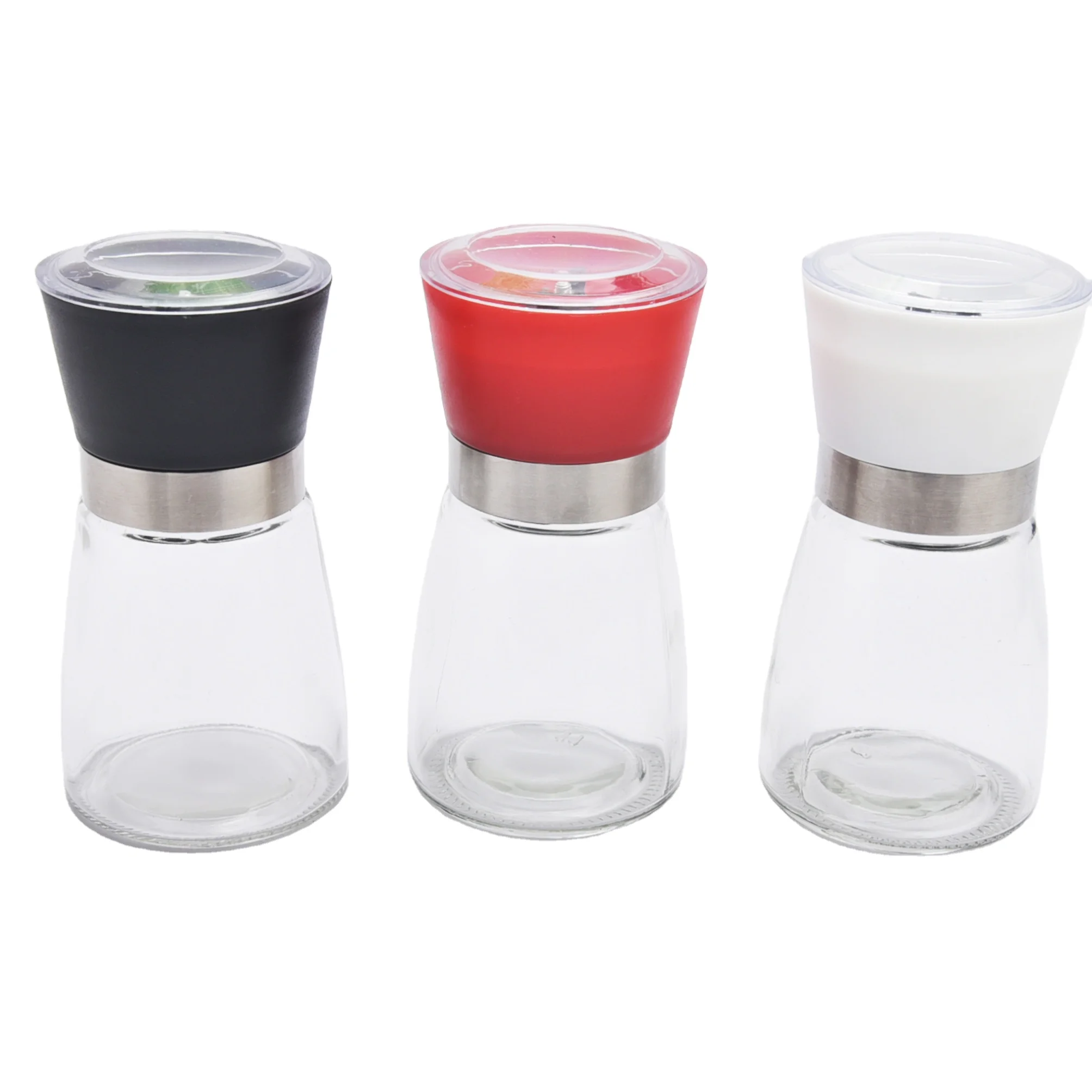 Adjustable ceramic salt pepper grinder rock salt mill manual 6oz spice bottle grinder, Customized