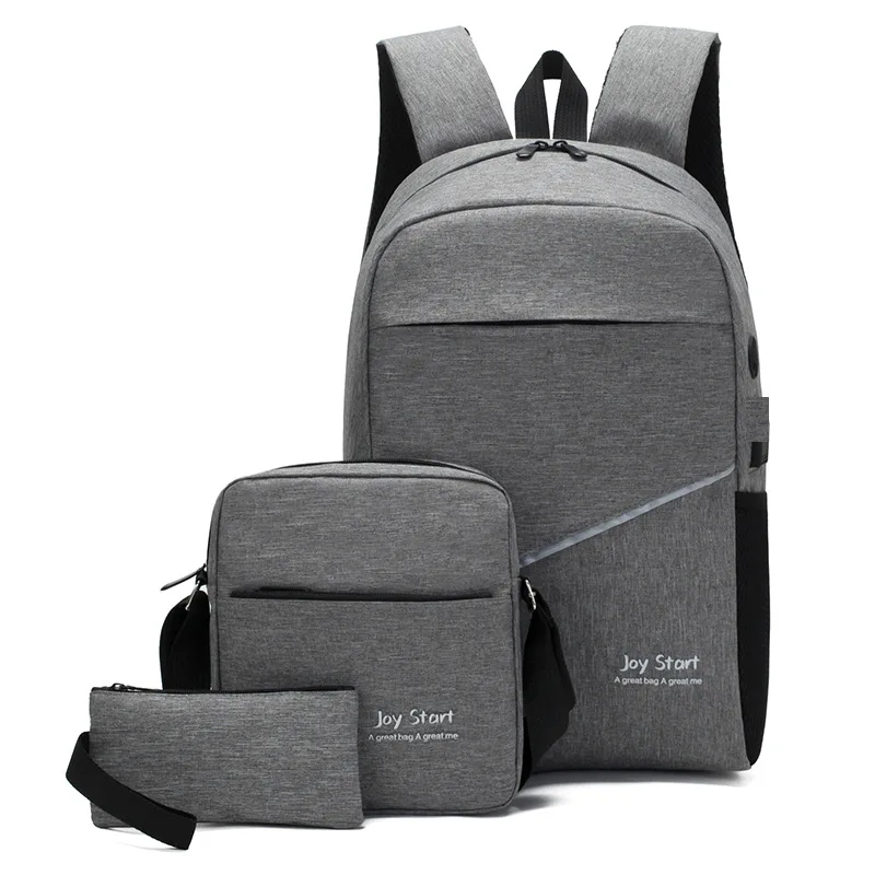 

New Hot Sale College Student Multifunctional Shoulder Bag Notebook Business Computer Bag Office School Backpack, Red,black,blue,gray