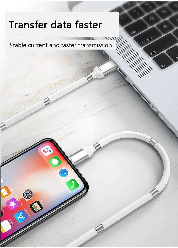 Hot sale Supercalla portable 2.4A fast charging micro magnetic usb data charging cable - ANKUX.COM