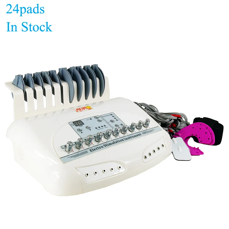 

Au-6804 EMS Russian Wave Electro Muscle Stimulator Chest Care Therapy equipment Weight Loss Body Slim Fitness Machine