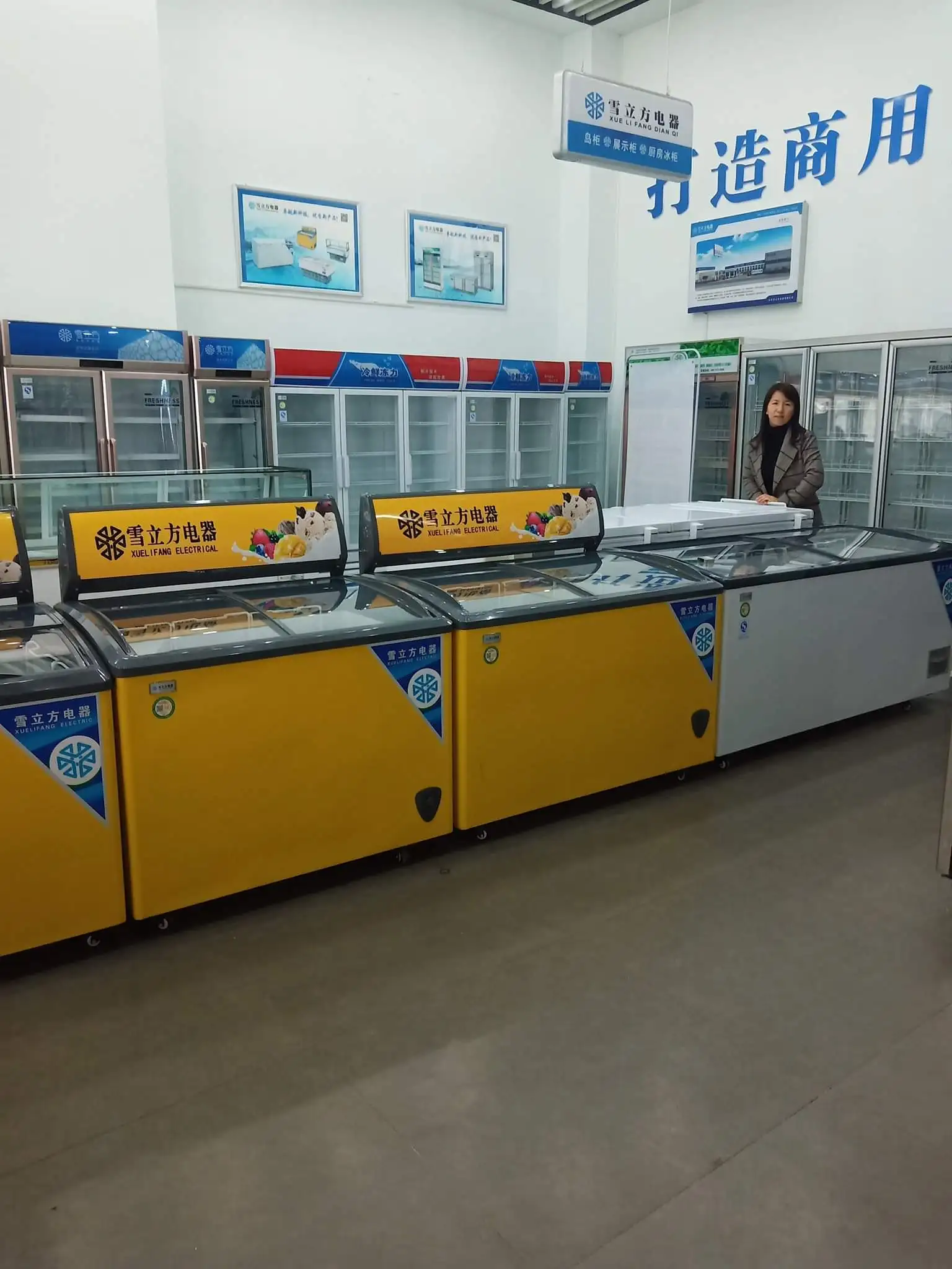 Chest Freezer With Two Compartments Ocean Freezer Second Hand Freezers