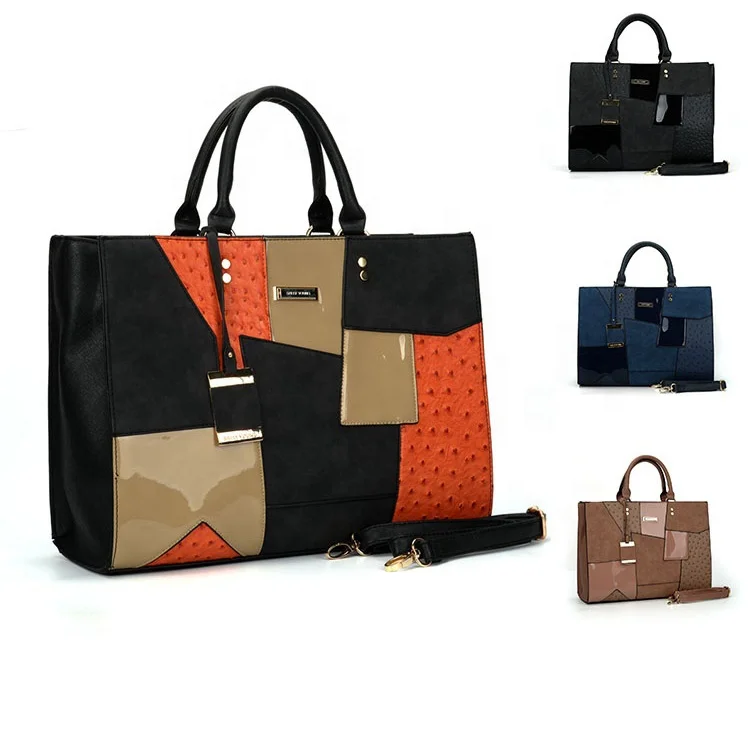 

Fashion Designer Pu Leather Material Women Handbag Wholesale, 5 color