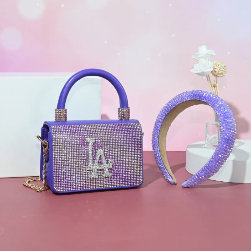 

2021 Vintage Ladies Crossbody Purse Handbags And Headband Sets Small Designer Bucket Hat And Logo Bags, Customized color