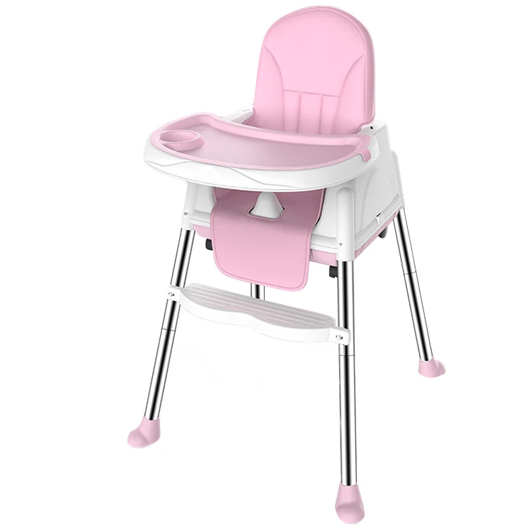 
Multi-Function Folding Children Baby Highchair Adjustable 3 In 1 Baby Dinning Chair 