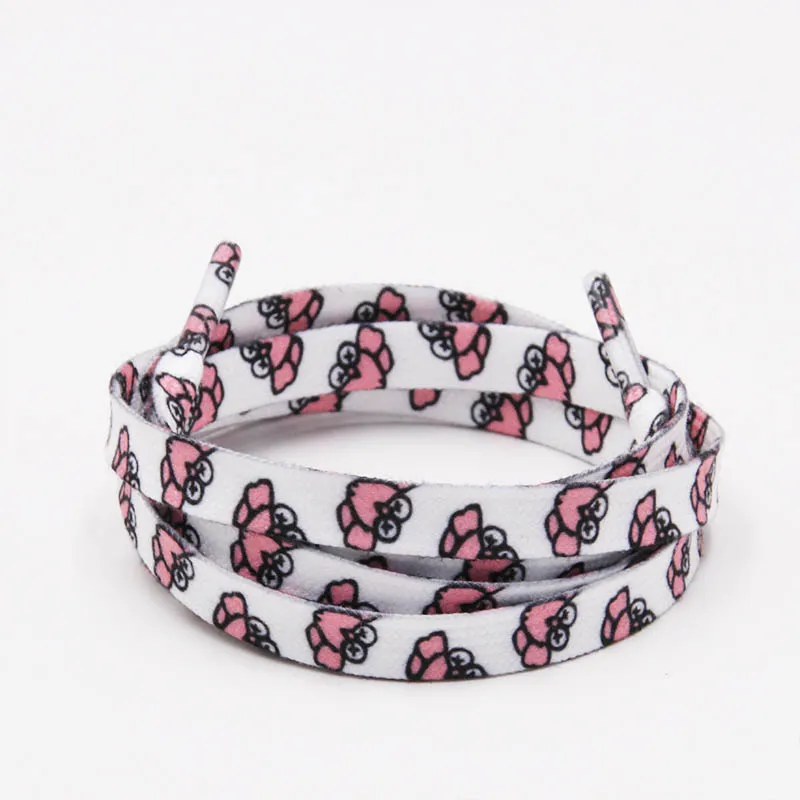 

Weiou Premium Quality Printing Shoelaces Red Cartoon Character Shoe Laces For Kids Replacement Shoe Strings, As picture, ,support customized color printing