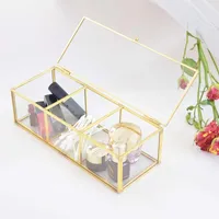 

Wholesale make up organizer cotton pad holder with lid and 3 storage