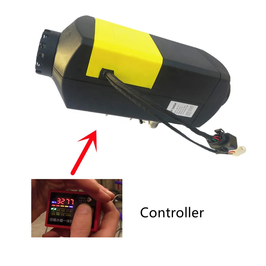 

5kw 12v air and liquid parking heater can heat air and water at the same time for caravan RVs summer camping shower