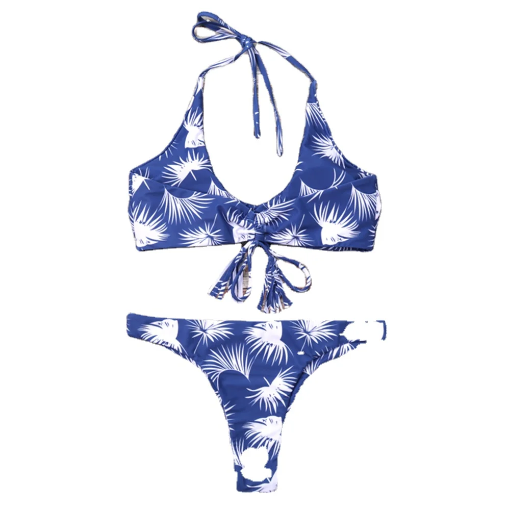 

Xingceng Jaberni 2021 New, High Quality, Wearable, Sexy, Mature, Dark Print Bikini