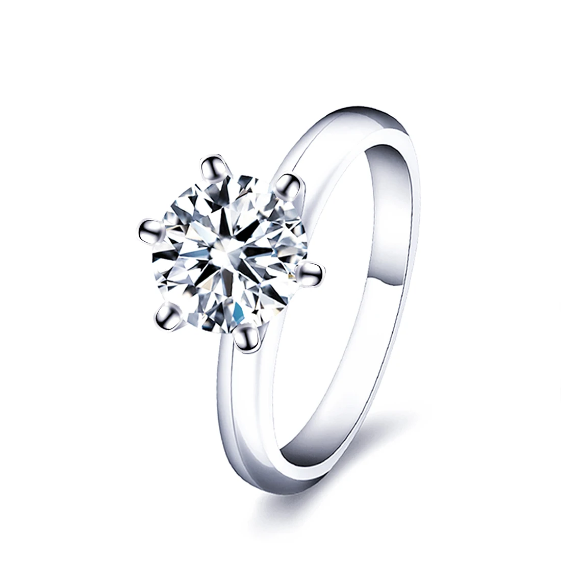 

Tianyu gems 1.02ctw I SI1 round lab diamond IGI certificate rings 14k white gold women jewelry engagement wedding rings