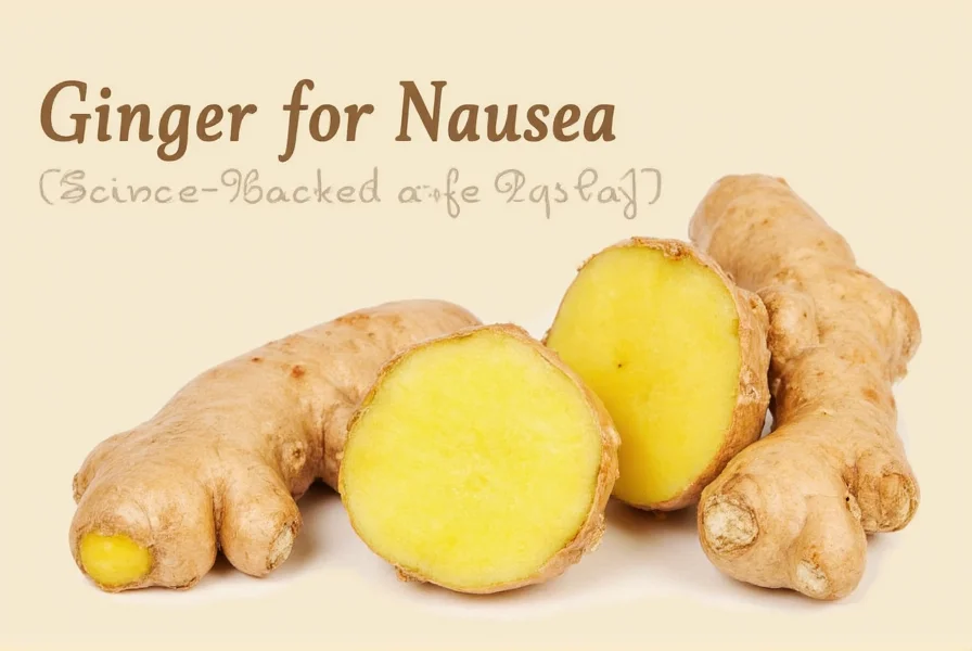 ginger nausea