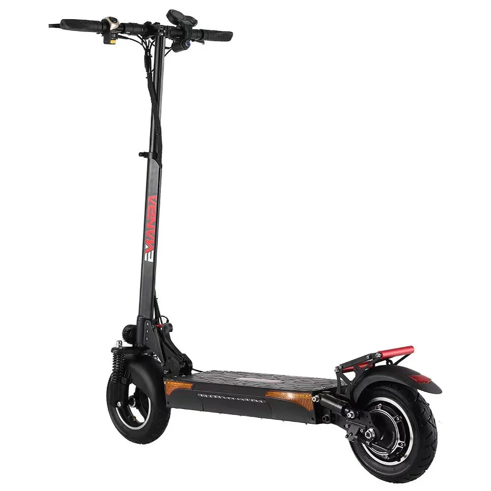 

2023 EU US Warehouse 500w 10inch Long Range Adult eScooter Geofought L12 10inch Folding Electric kick Scooter with disc brake