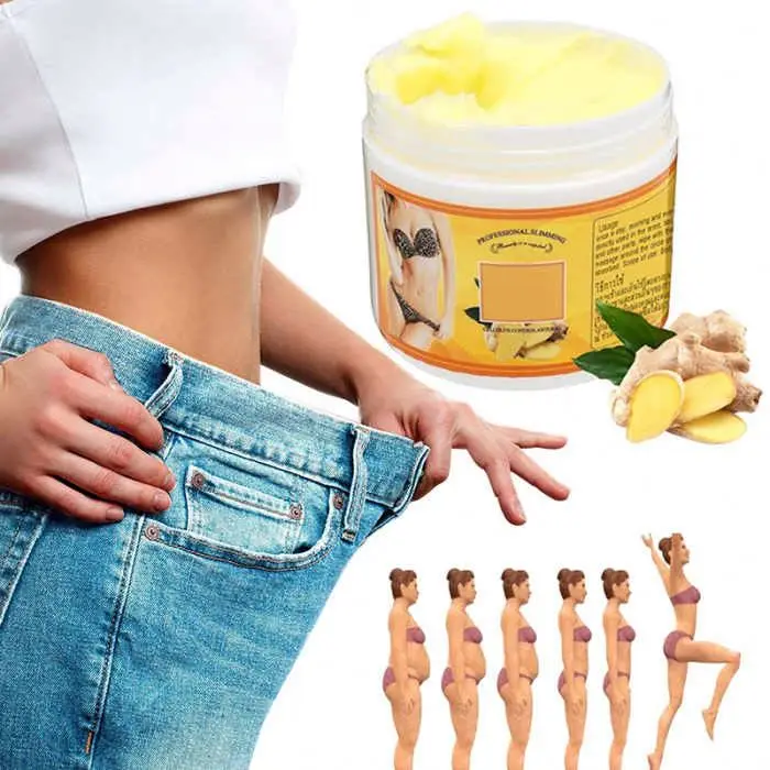 

30 ml Ginger Fat Burning Cream Slimming Weight Loss Massaging Cream Leg Body Waist Effective Reduce Cream