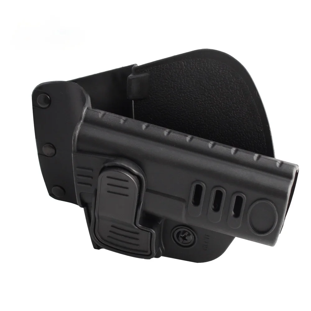 

New Right Hand Belt Loop Paddle Holster For Glock 17 19 22 23 31 32 34 35 Holsters, Black