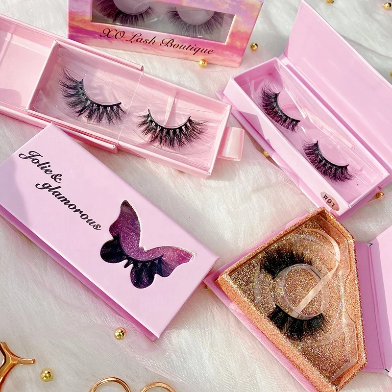 

Wholesale siberian faux eye mink lashes lashes3d wholesale vendor 25mm custom eyelashes magnetic packaging boxes luxury