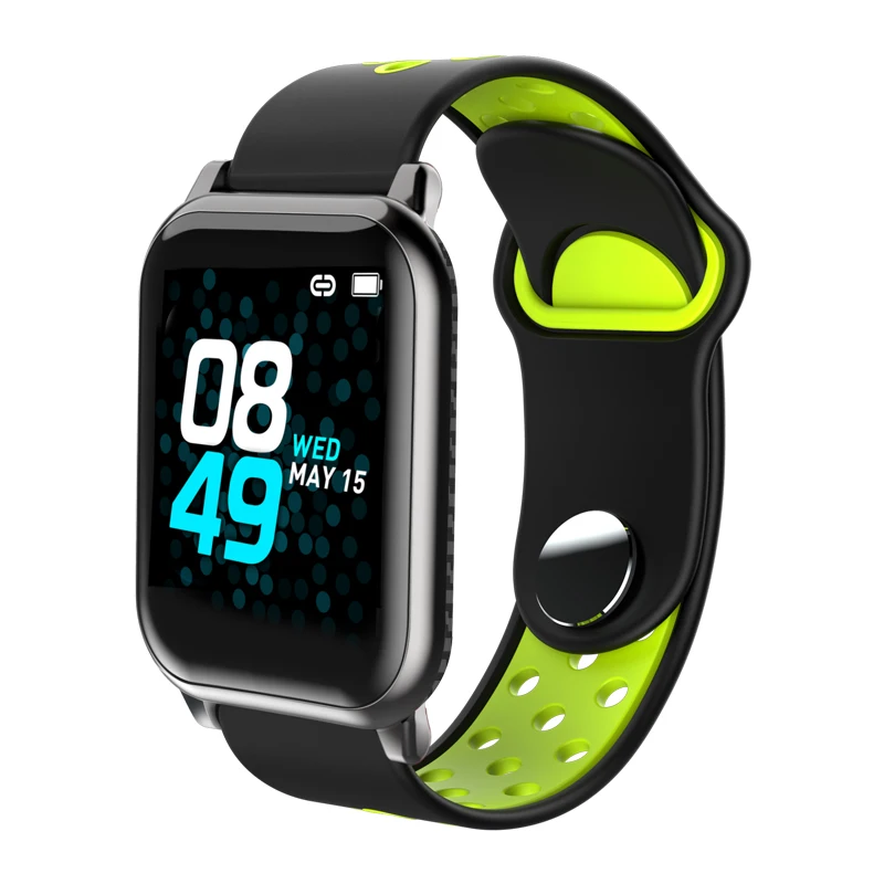 

Dropshipping KY11 Sports Smart BT Bracelet Watch Fitness Tracker Waterproof Bracelet, Black,pink,red,green,light green