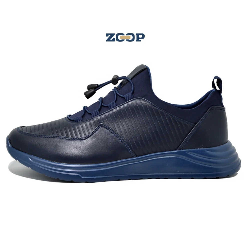 

PU upper comfortable blue sneakers men shoes sports