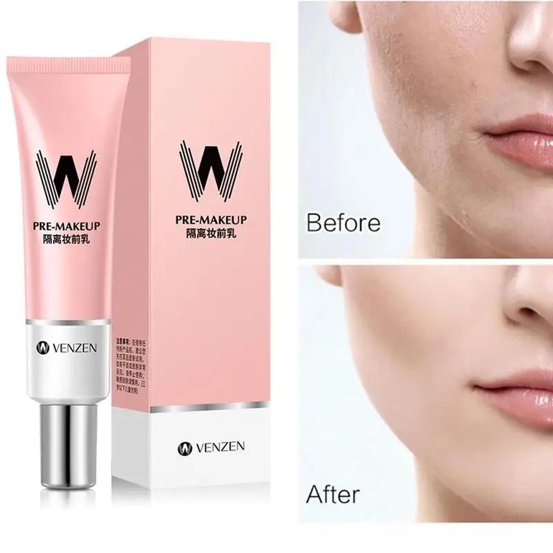 
30ml Primer Make Up Shrink Pore Primer Base Smooth Face Brighten Makeup Skin Invisible Pores Concealer 