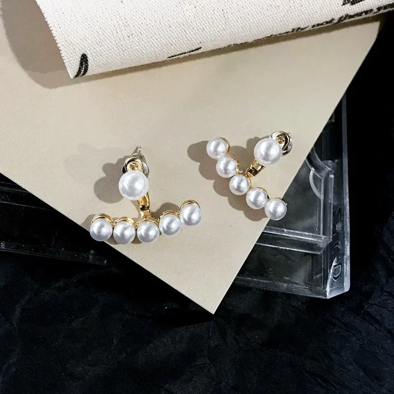 

pearl ear cuff for woman 2019