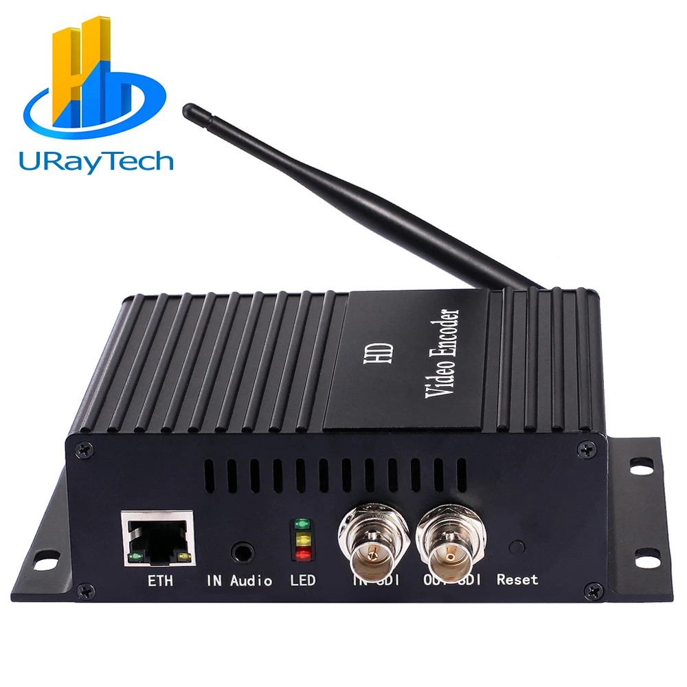 

URay Wireless Wifi HD SDI Encoder H264 RTMP Encoder for Webcast News Live Stream on Ustream Youtube