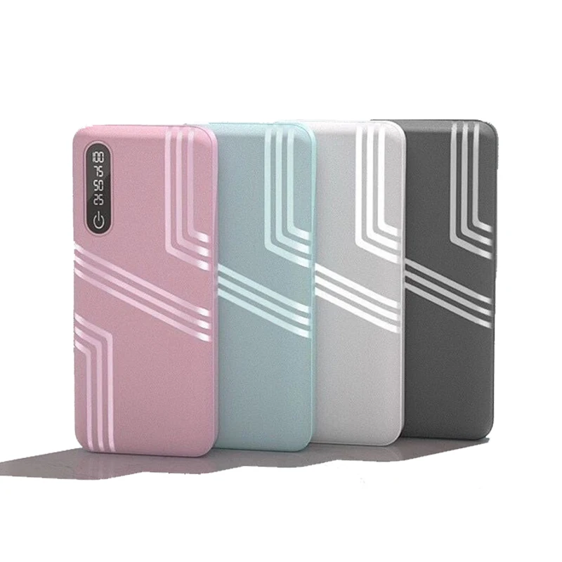 

power bank 20000mAh powerbank Portable A166 High capacity fast charging portable charger with LED light customized logo