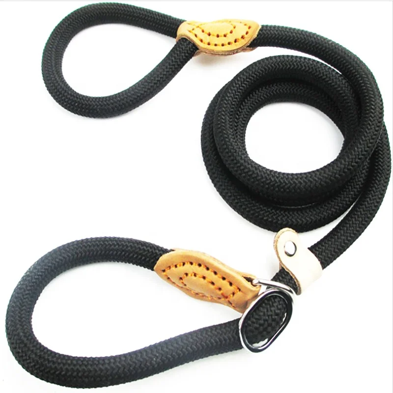 

Customize Dog Training Leash 2.5m Reflective Dog Nylon Rope Leash Dog Collar and Leash Set