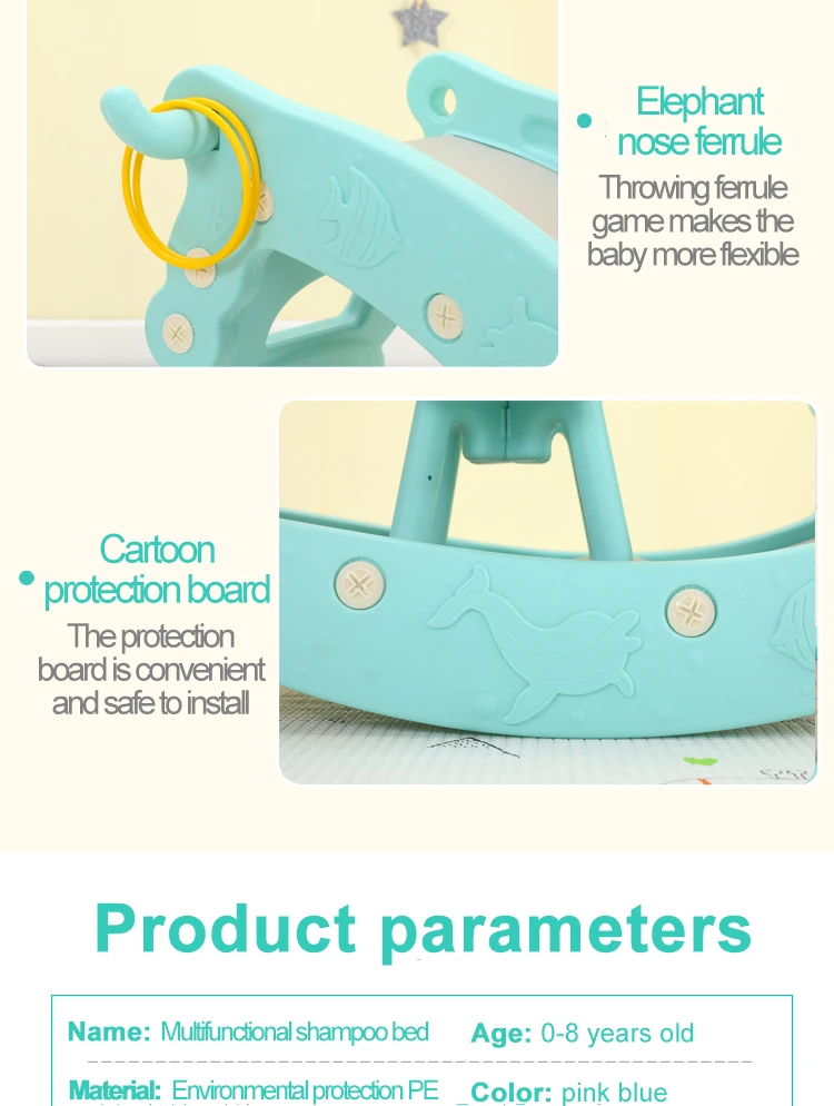 Feelkids Hot Sale Durable Eco-Friendly Reclining Adjustable Plastic Shampoo Chairs for Kids Living Room Use details