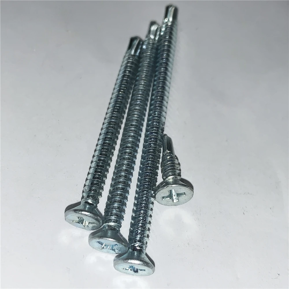
China Zinc Coating Csk Head Self Drilling Screw 