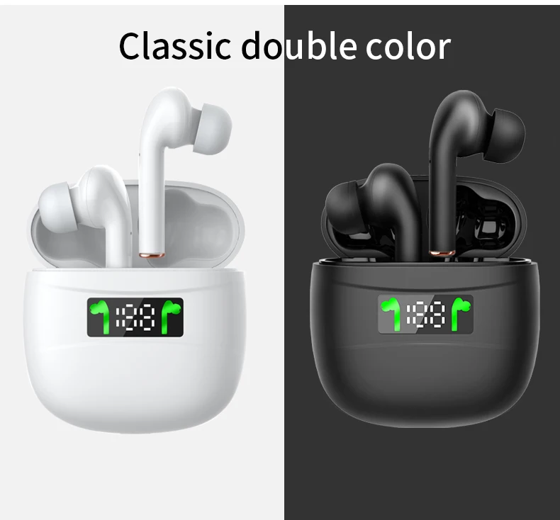 2020 New Arrivals Custom Logo Your Brand Print In Ear Earbuds J3 Pro