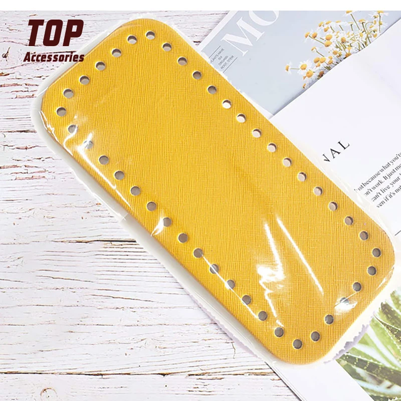 

Hot Sale PU Leather Bag Bottoms DIY Bag Accessories Bottoms