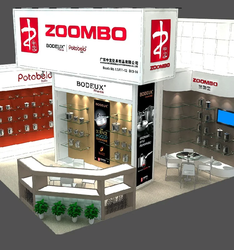 cookware booth
