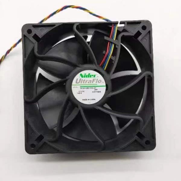 

6000 RPM Bitcoin Miner Cooling fan Antminer 12cm PWM 12038 Fan for Antminer S17 T17 S15 T15 and S9j S9