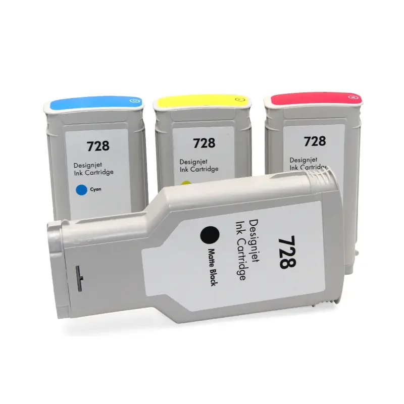 

Ink Tank 728 300ml F9J68A Generic For HP Designjet T730 T830 Printer Premium Color Compatible HP728 Ink Cartridge