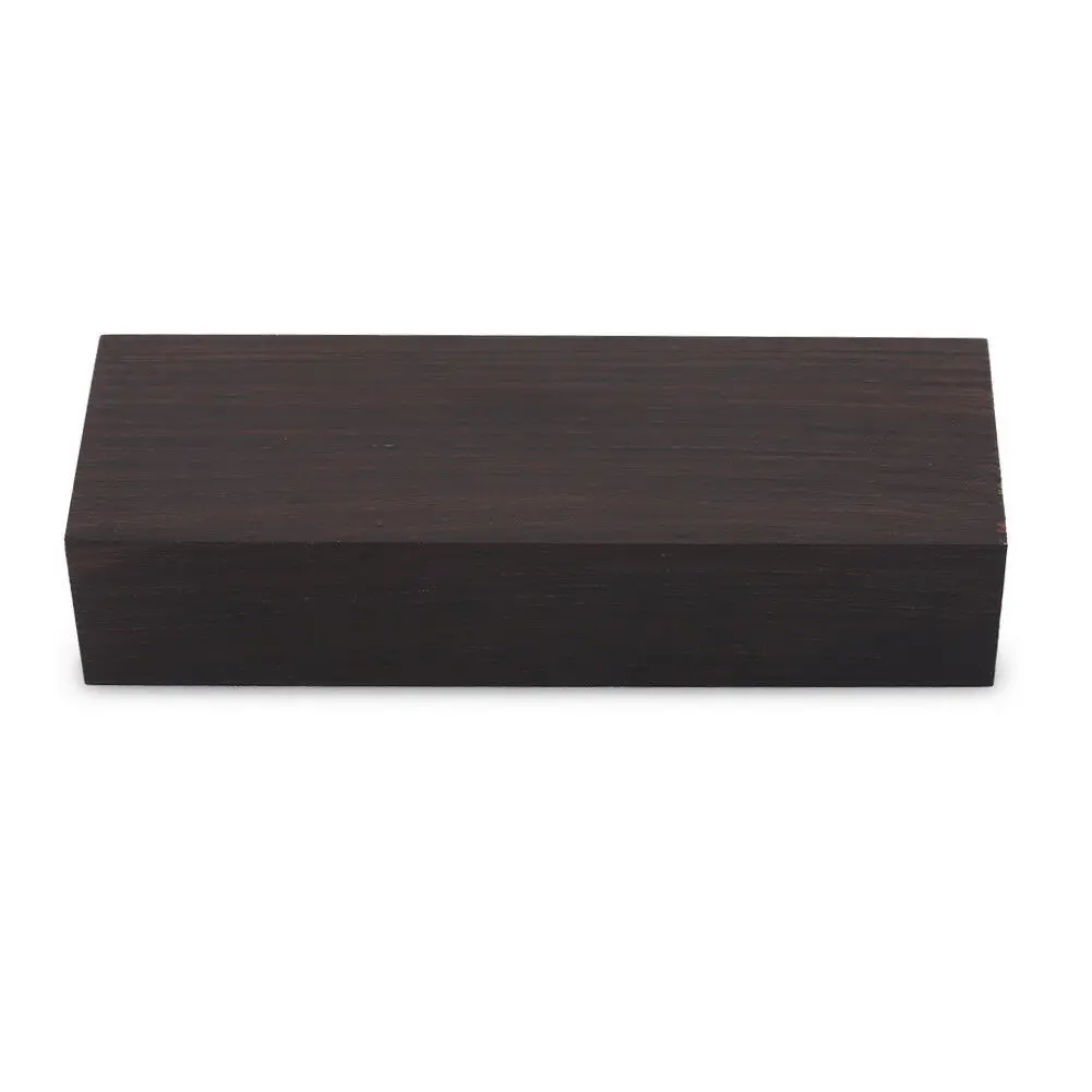 

Ebony Lumber African Rare Blackwood Block Wood Material DIY Blank Crafts Knife Handle Timber Handicraft Raw Material, Black