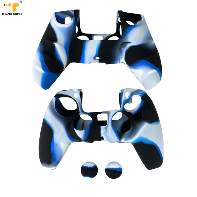 

PS5 Protective Cover Controller Shell Grips New PS5 Skin Cover Silicone Case