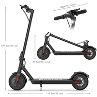 

European Warehouse hot sales popular Foldable electrico e scooter electric scooter elektro scooter
