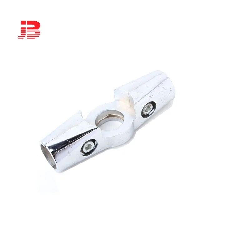 25mm tube metal tube connector/25mm round pipe fitting tube connector supplier