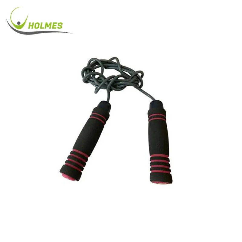 

Wholesale Gym Jump Rope Adjustable Skipping Rope Jumping Plastic PVC Steel Wire Speed Weighted Jump Ropes, Black/blue/red/green