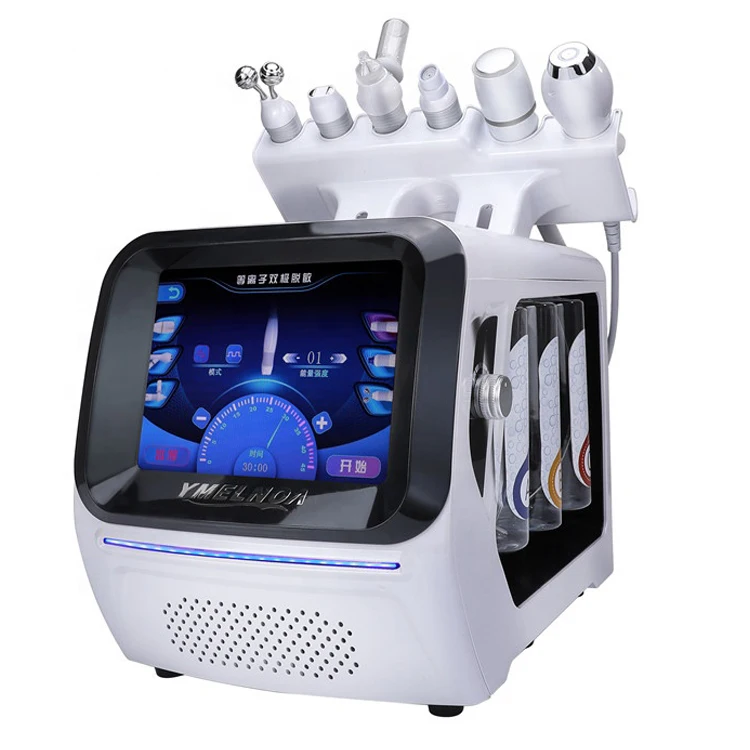 

Hydrogen Spray Hot Air Bubble Hydra Peel Dermabrasion Cleaning Machine Oxygen Therapy Hydro Facial Machine