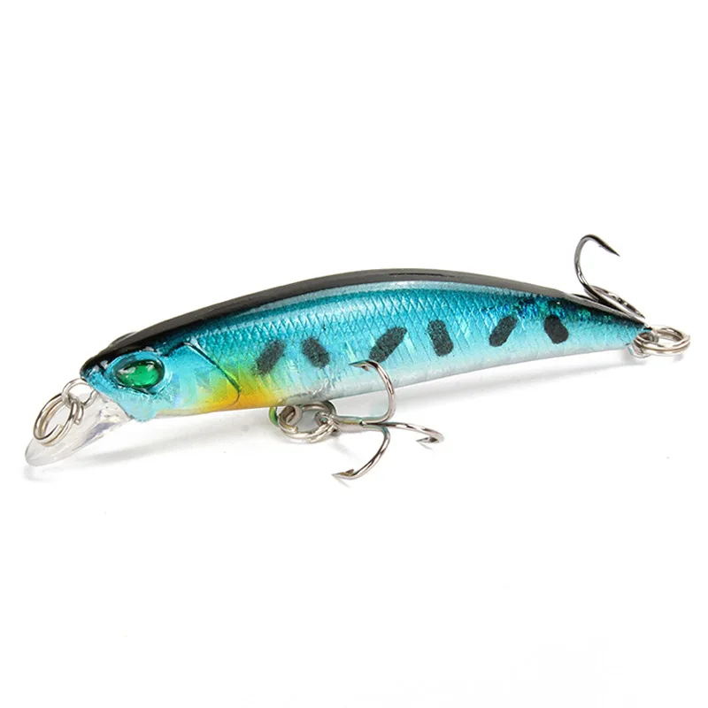 

Hot Sales Minnow Fishing Lures Plastic Artificial Hard Bait, 5 colors