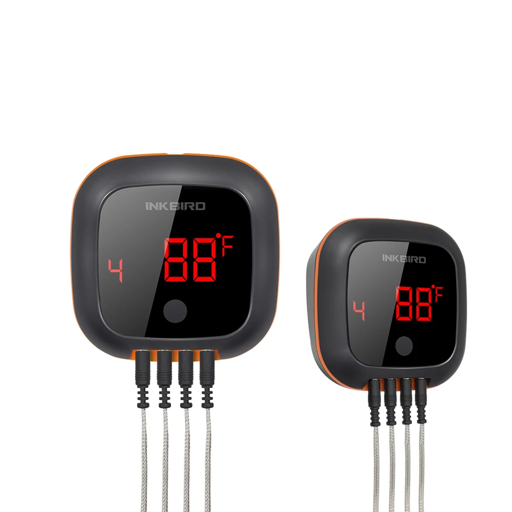 

Inkbird ibt-4xs bluetooth thermometer with chargin grill, Black