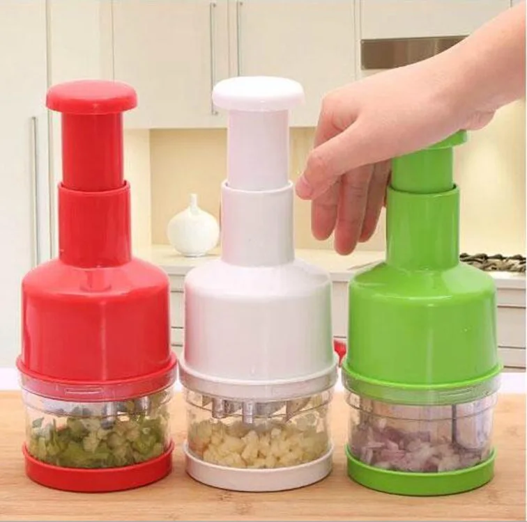 Stainless steel hand held food chopper pats kitchen multi-function vegetable chopping machine