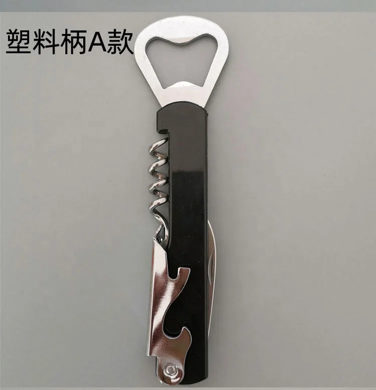 

Wholesale Factory cheaper Hot Style design bulk wood handle custom logo print metal wooden wine beer bottle opener, Custom color