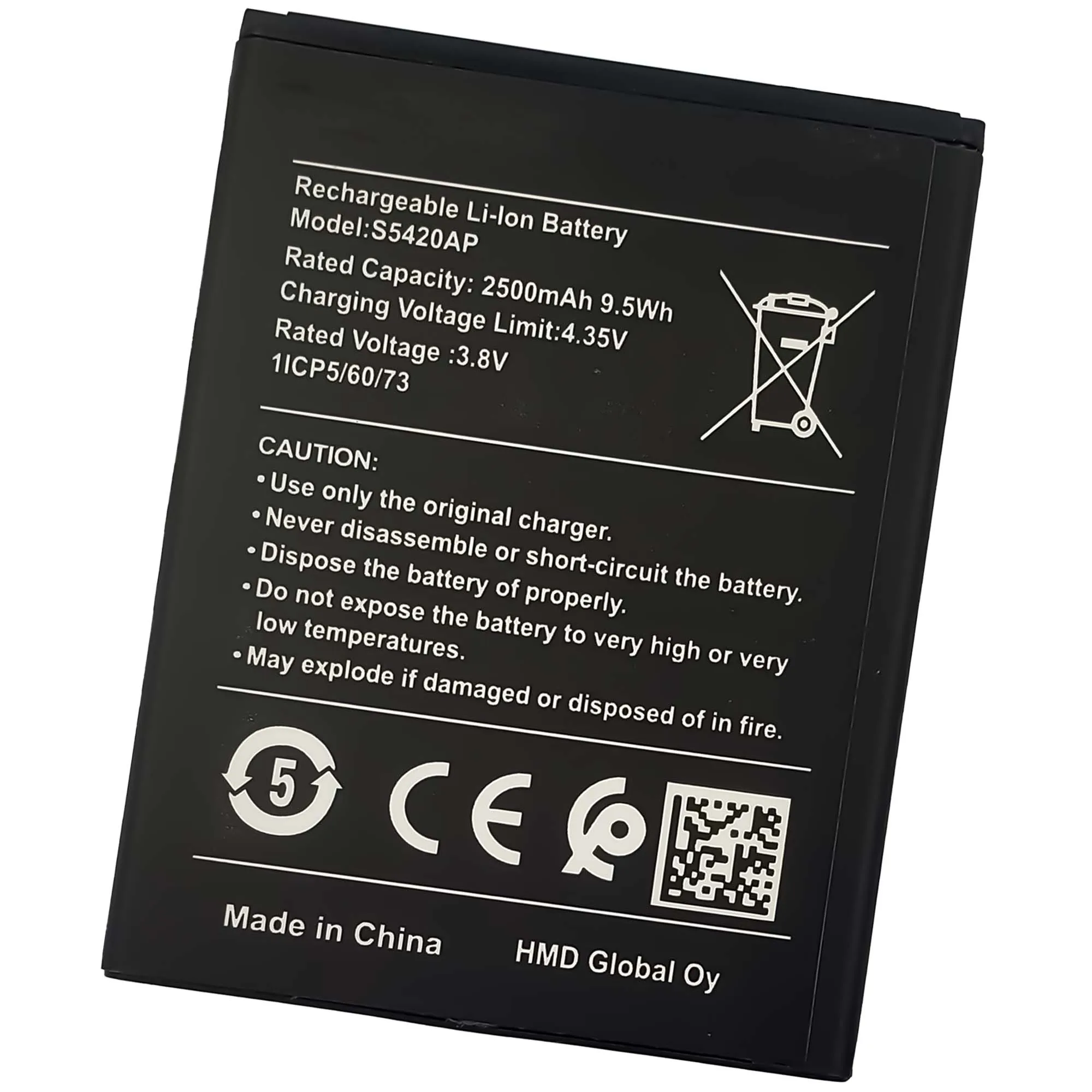 

S5420AP TA1165 nokiaC1 Mobile phone battery for Nokia C3