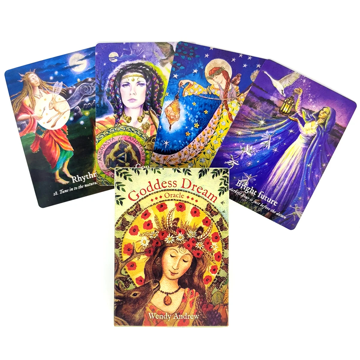 

Goddess Dream Oracle Tarot Cards And PDF Guidance Divination Deck Entertainment Parties Board Game Support Drop Shipping 36 Pcs