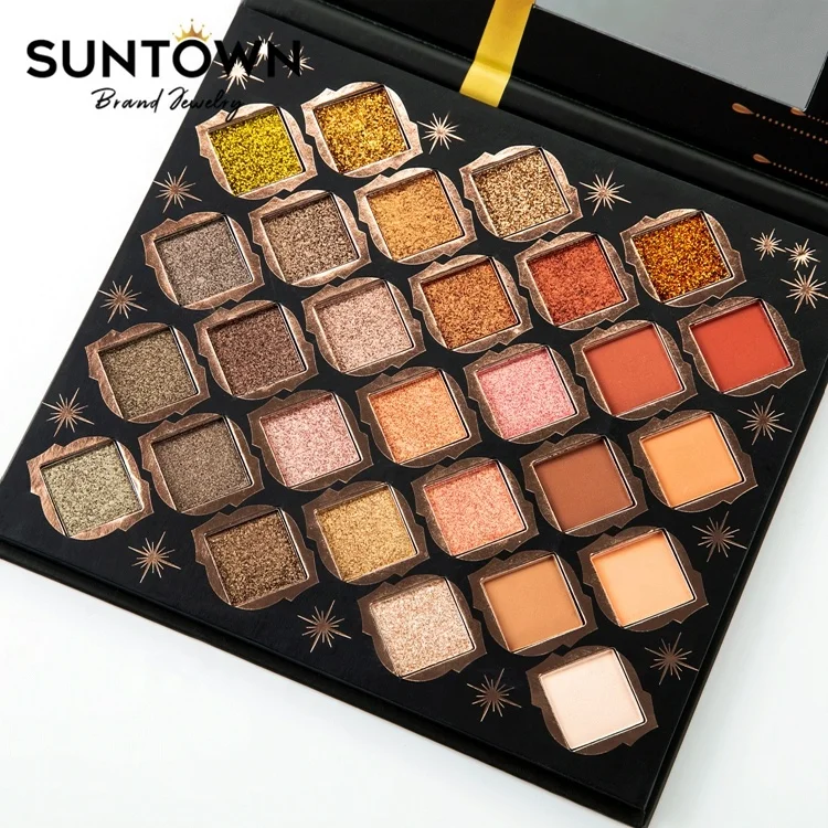

Beauty Glaze Eyeshadow Palette Diamond Shaped Brown Eyeshadow Palette Pigment 28 Wish Makeup Glitters Maquillaje Makeup Sombra