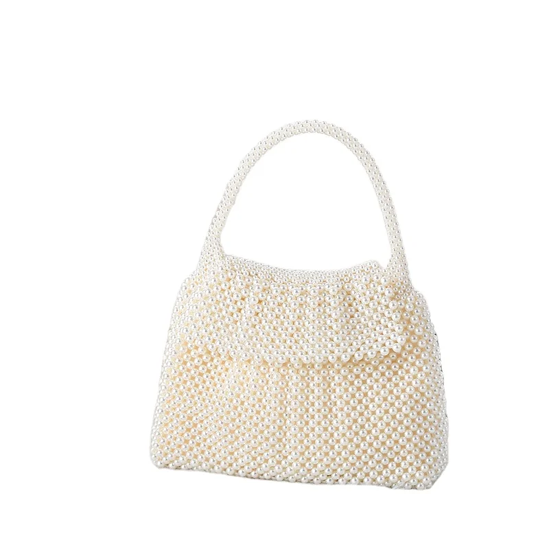 

Fashion elegant Bead Pearl Handbag Women dinner party bag